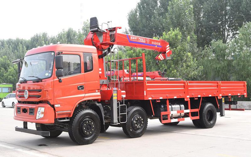 Xe tải gắn cẩu 10T, SST10S4