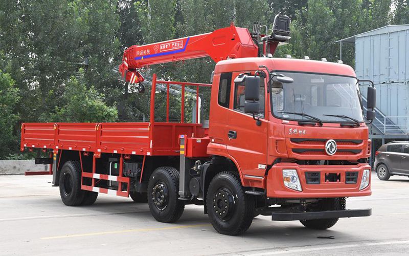 Xe tải gắn cẩu 10T, SST10S4