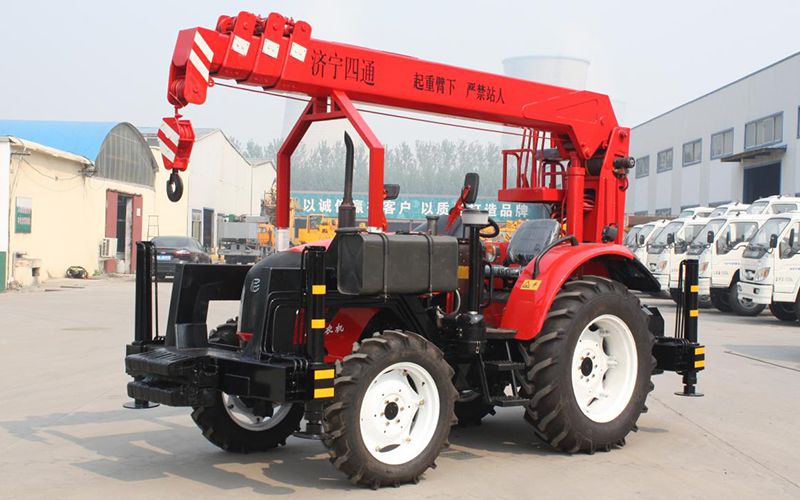 Xe cẩu bánh lốp 3T, STSQ3T
