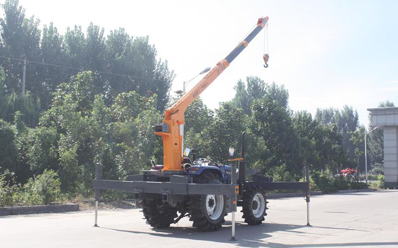 Xe cẩu bánh lốp 5T, STSQ5T