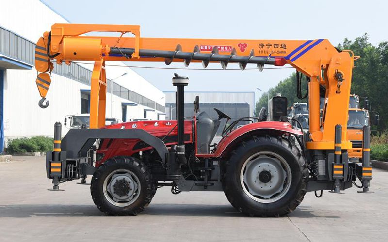 Xe cẩu bánh lốp 8T, STSQ8T