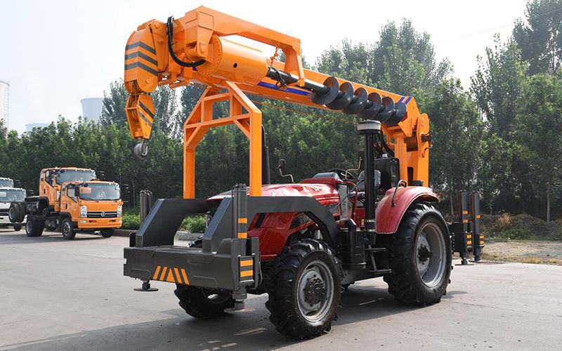 Xe cẩu bánh lốp 8T, STSQ8T