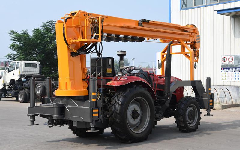 Xe cẩu bánh lốp 8T, STSQ8T