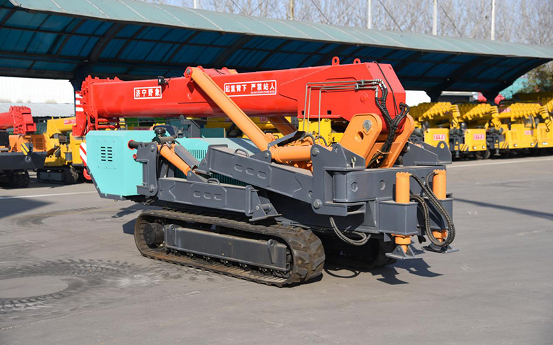 Xe cẩu bánh xích chân nhện 10T