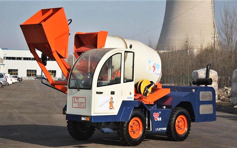 Xe trộn bê tông 1m³, LYJZY1000