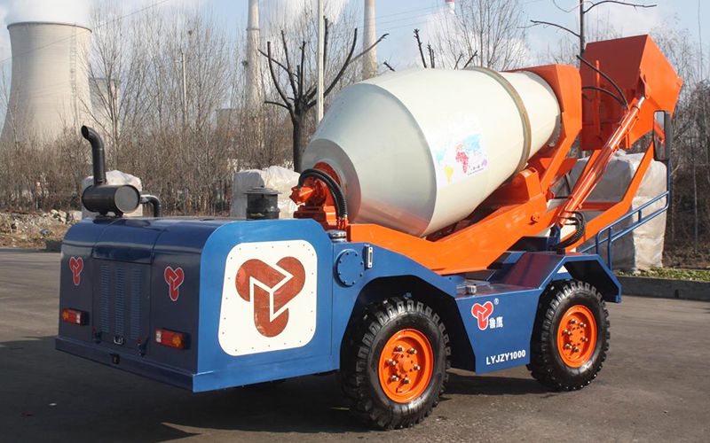 Xe trộn bê tông 1m³, LYJZY1000