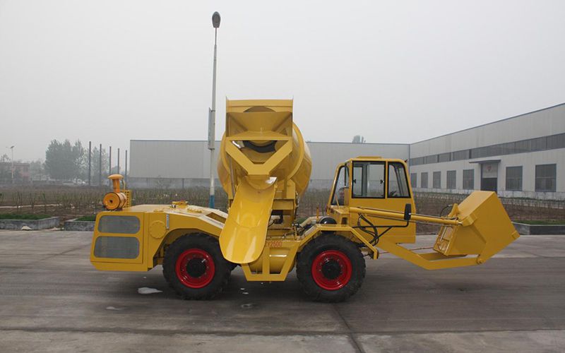 Xe trộn bê tông 2.5m³, LYJZY2500