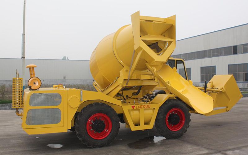 Xe trộn bê tông 2.5m³, LYJZY2500